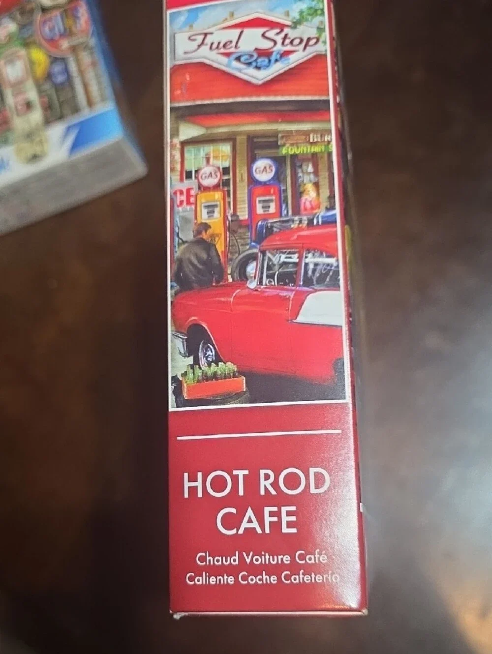 2 Springbok Puzzles - Route 66 & Hot Rod Cafe 1000 Pcs.